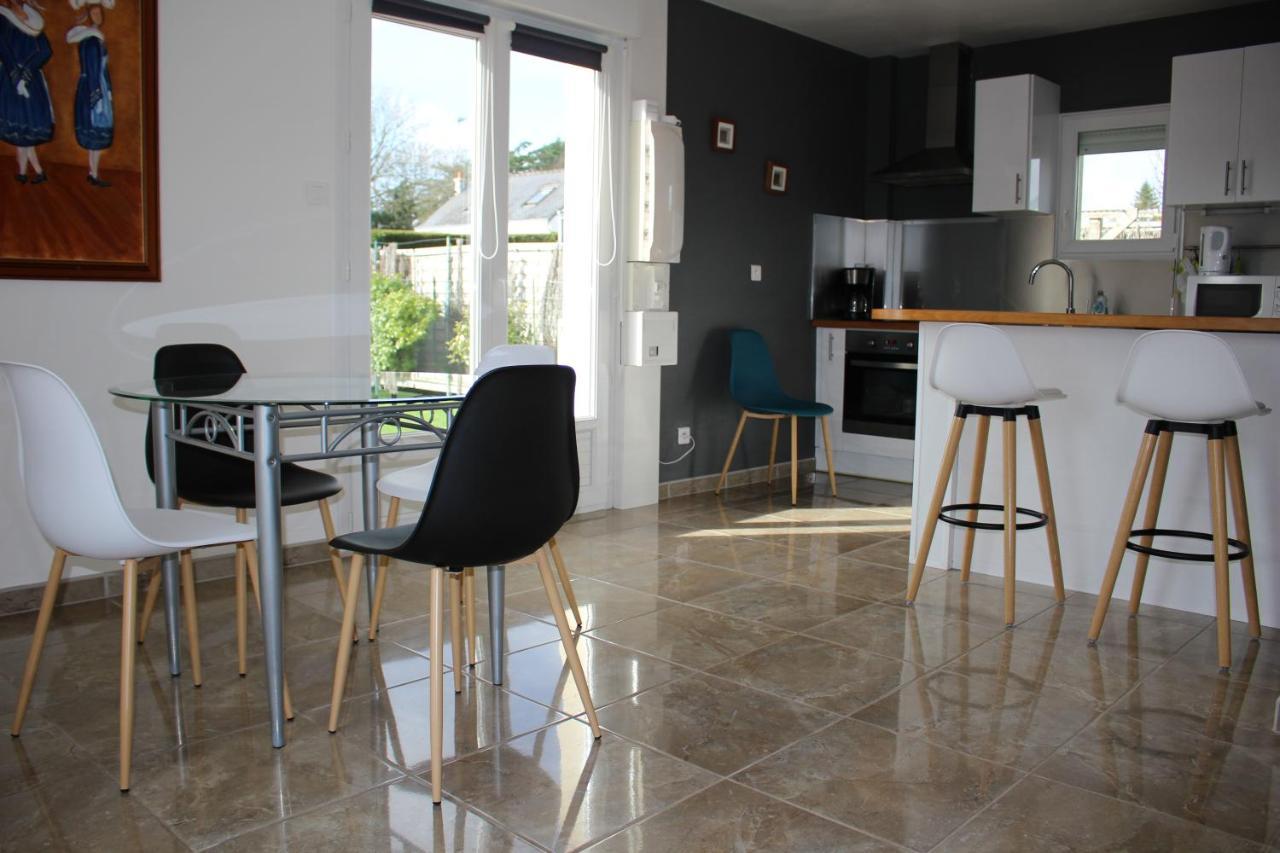 Kerguil-Leon Maison Familiale 2 Chambres, Plages A 10 Min En Voiture มูเอลอง-ซูร์-แมร์ ภายนอก รูปภาพ
